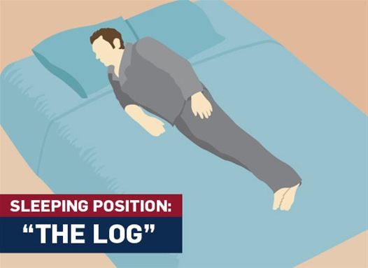 Cosa può dire la posizione in cui una persona dorme su di lei?