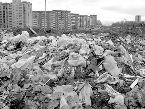 In Ucraina cresce il numero di discariche abusive